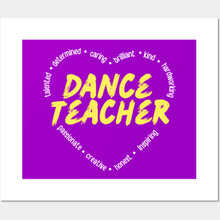Dance Teacher Posters and Art